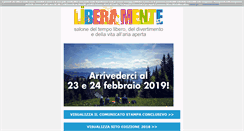 Desktop Screenshot of liberamentefiera.it